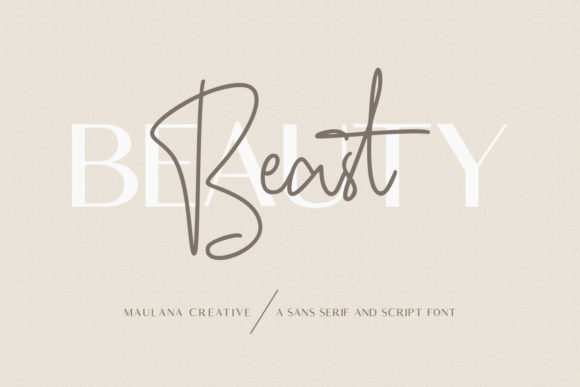 Beauty Beast Duo: A Versatile Typeface for Web Design