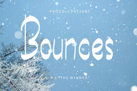 Bounces: The Script Font for Scroll-Stopping Design