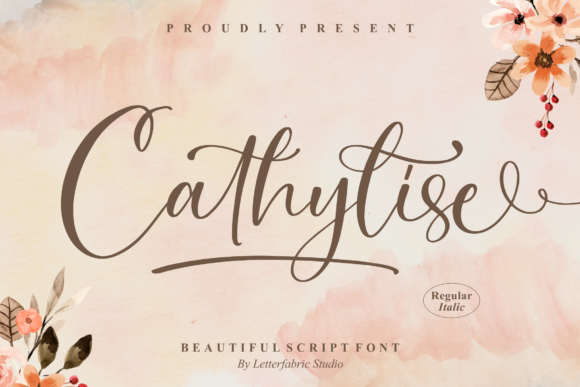Cathylise: A Script Font That Elevates Campaign Visuals