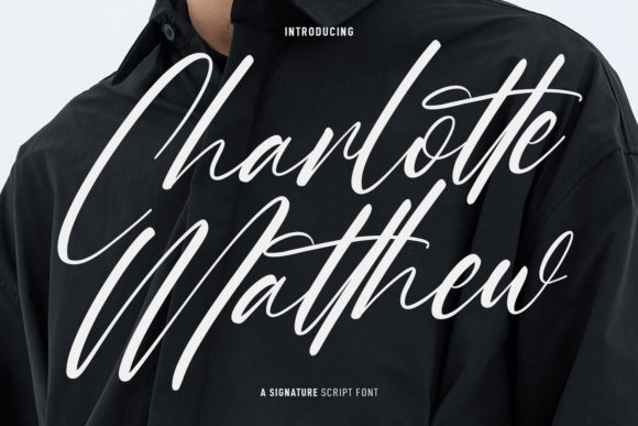 Charlotte Matthew Font for Small Business Branding
