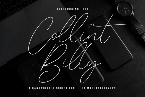 Collint Billy: A Script Font for Digital Design