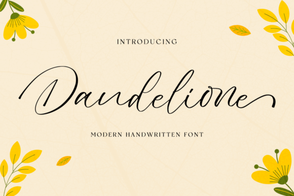 Dandelione Font: Elevate Your Brand Identity