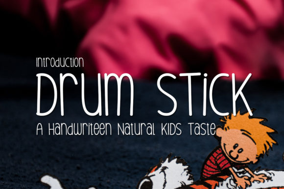 Drum Stick Font: A Slim Script for Modern Web Design