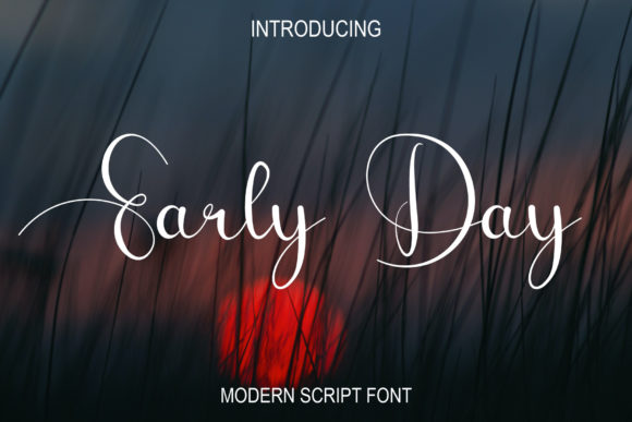 Early Day Font: A Graceful Script for Elegant Branding