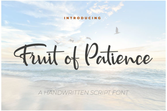 Fruit of Patience: A Script Font for Elegant Brands