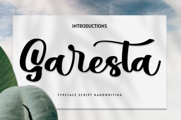 Garesta: A Designer’s Honest Take on Modern Script