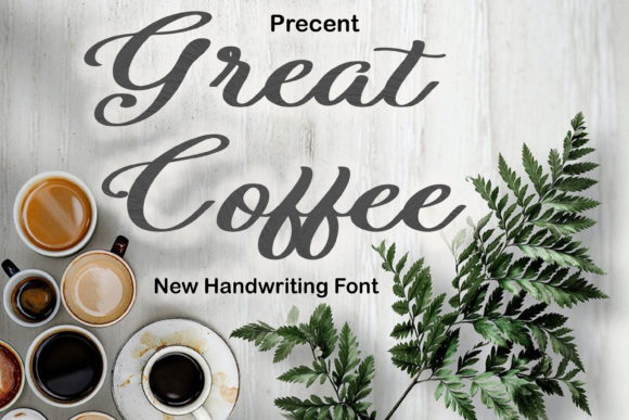Great Coffee Font for Small Business Branding