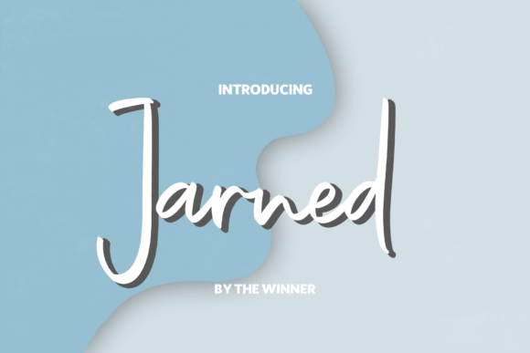 Jarned: A Brushed Script Font for Makers