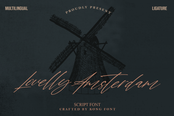 Lovelly Amsterdam: The Handwritten Font for Marketers