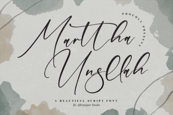 Marttha Unsllah: A Script Font for Scroll-Stopping Brand Content