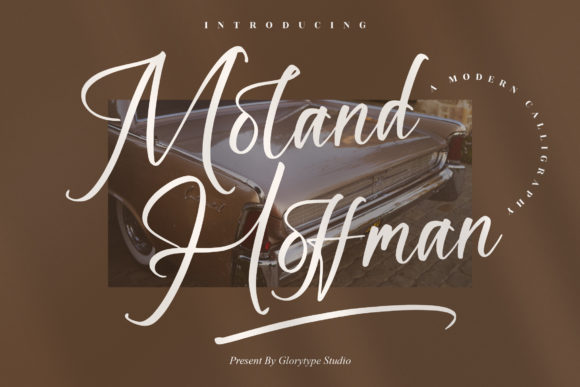 Moland Hoffman Font for Crafters