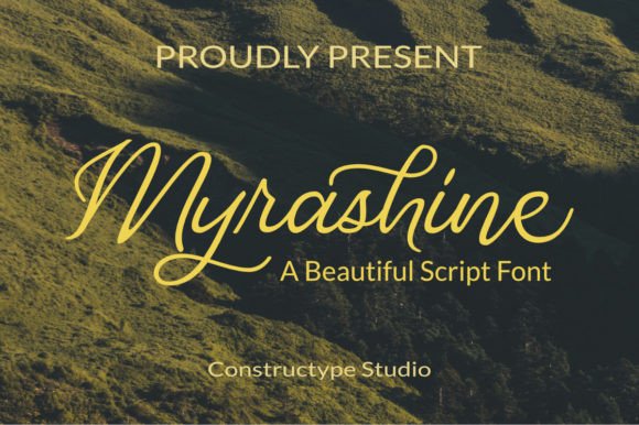 Myrashine Typeface Review for Web Design