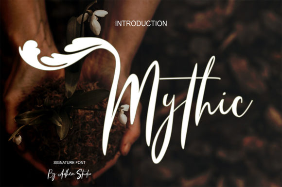 Mythic: A Script Typeface for Modern Campaigns