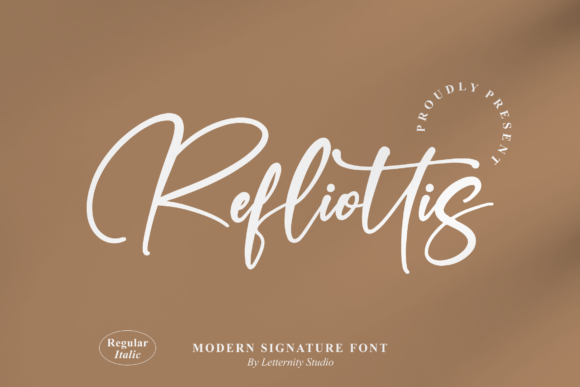 Refliottis: A Script Font for Modern Web Design