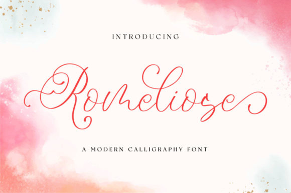 Romeliose: The Script Font That Elevates Brand Identity