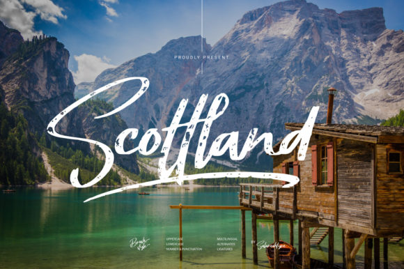 Scottland: A Script Font for Authentic Branding