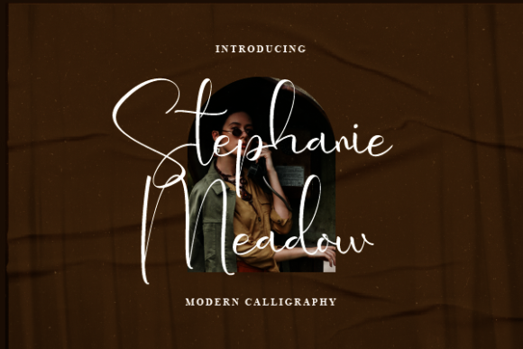 Stephanie Meadow: A Script Font for Modern Campaigns