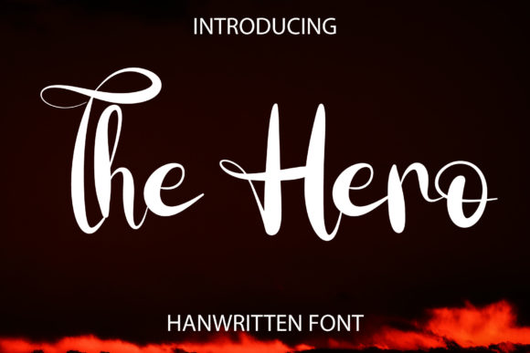 The Hero Script Font for Bold Campaigns
