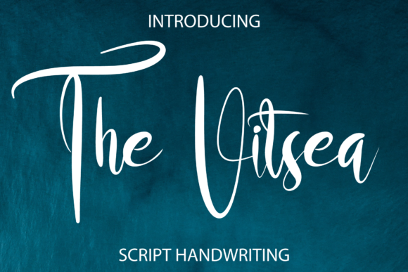 The Vitsea: A Versatile Script Font for Modern Branding