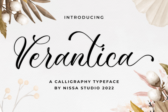 Verantica: A Script Font That Elevates Brand Identity